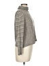 Tanner Stripes Gray Brown Long Sleeve Top Size 8 - photo 4