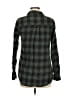 Daytrip 100% Cotton Plaid Green Long Sleeve Button-Down Shirt Size M - photo 2