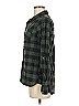 Daytrip 100% Cotton Plaid Green Long Sleeve Button-Down Shirt Size M - photo 5