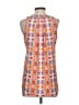 Adrienne Vittadini 100% Polyester Orange Sleeveless Blouse Size S - photo 2