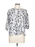 Alfred Dunner Silver 3/4 Sleeve Blouse Size L - photo 1