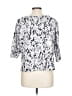 Alfred Dunner Silver 3/4 Sleeve Blouse Size L - photo 2