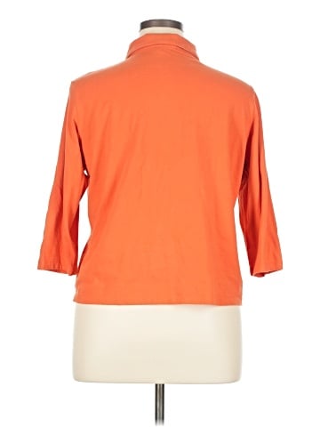 Carole Little Long Sleeve Polo (view 2)