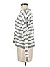SO 100% Acrylic Stripes Silver Pullover Sweater Size M - photo 5