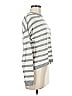 SO 100% Acrylic Stripes Silver Pullover Sweater Size M - photo 4