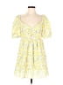 Celina Moon 100% Polyester Yellow Casual Dress Size M - photo 1