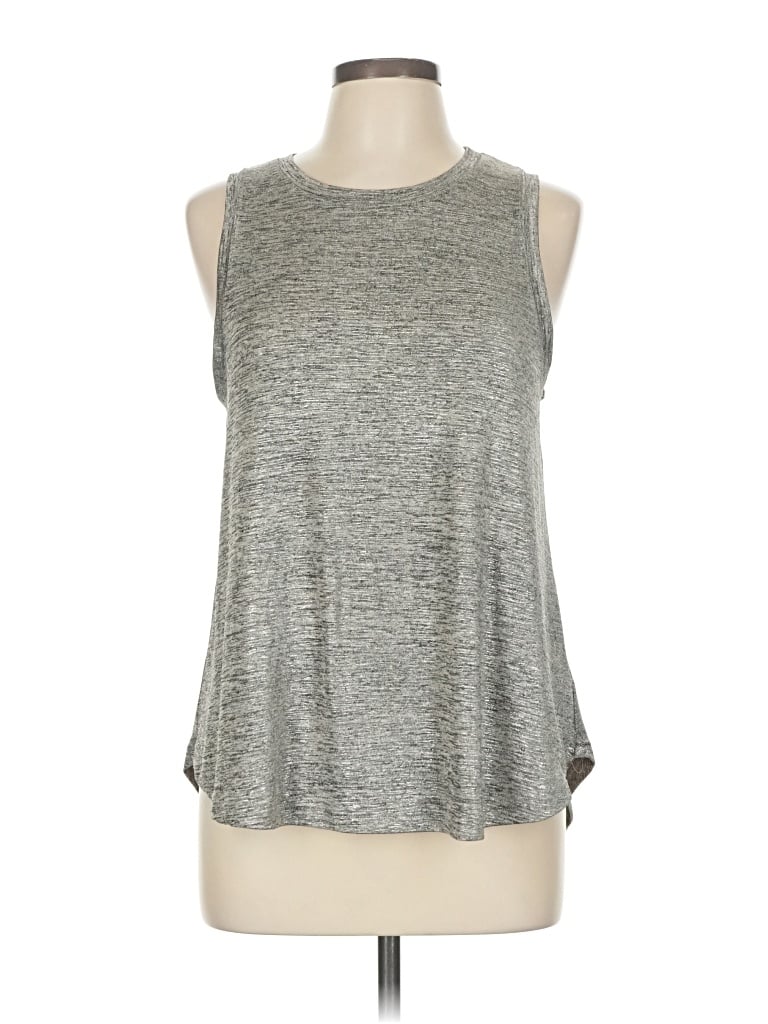 Pre-owned Deletta Sleeveless T-shirt In Silver