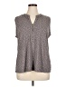 Anne Klein Gray Sleeveless Blouse Size XL - photo 1
