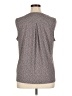 Anne Klein Gray Sleeveless Blouse Size XL - photo 2