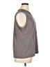 Anne Klein Gray Sleeveless Blouse Size XL - photo 4