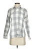 L.L.Bean 100% Cotton Checkered-gingham Gray Long Sleeve Button-Down Shirt Size XS - photo 1