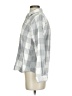 L.L.Bean 100% Cotton Checkered-gingham Gray Long Sleeve Button-Down Shirt Size XS - photo 5