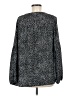Ann Taylor LOFT 100% Polyester Polka Dots Black Long Sleeve Blouse Size M - photo 2