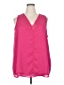 Cameo Appearance 100% Polyester Pink Sleeveless Blouse Size 2X - photo 1