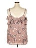 Torrid 100% Rayon Brown Sleeveless Blouse Size 2X Plus (2) - photo 2
