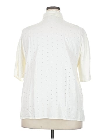 Shelli Segal 3/4 Sleeve Button-Down Shirt (view 2)