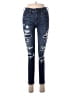 American Eagle Outfitters Graphic Blue Jeans Size 2 xshort - photo 1
