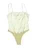 Danielle Bernstein Green Bodysuit Size 8 - photo 1