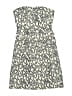 J.Crew Print Ivory White Casual Dress Size 00 - photo 1