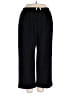 Unbranded Solid Black Casual Pants Size XXL - photo 1