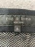 Rag & Bone Houndstooth Gray Dress Pants Size 8 - photo 7