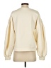Zara Solid Ivory Sweatshirt Size S - photo 2