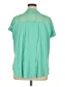 Daytrip Teal Short Sleeve Blouse Size XL - photo 2
