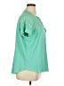 Daytrip Teal Short Sleeve Blouse Size XL - photo 4