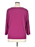 Koret 100% Polyester Solid Purple 3/4 Sleeve Blouse Size 1X - photo 2
