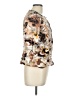 Coldwater Creek Print Gold Jacket Size 12 - photo 4