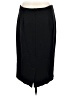 Eileen Fisher Solid Black Formal Skirt Size M (petite) - photo 2