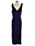 Amanda Uprichard 100% Polyester Blue Jumpsuit Size L - photo 2