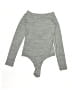 7 For All Mankind Gray Bodysuit Size XS - photo 2