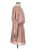 Amaryllis 100% Polyester Solid Tan Casual Dress Size S - photo 4
