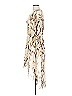 Boston Proper Animal Print Ivory Casual Dress Size L - photo 5