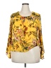 Alyx 100% Polyester Yellow Long Sleeve Blouse Size XXL - photo 1