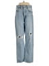 AGOLDE 100% Cotton Hearts Blue Jeans Size 23 waist - photo 1