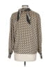 Nicole Miller 100% Polyester Gold Long Sleeve Blouse Size 10 - photo 2