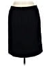 Halogen Solid Black Casual Skirt Size 12 (petite) - photo 2