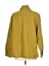 Studio Works Yellow 3/4 Sleeve Button-Down Shirt Size L - photo 2