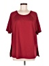 Torrid Burgundy Active T-Shirt Size Lg Plus (0) - photo 1