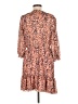 Lulus 100% Polyester Animal Print Tan Casual Dress Size L - photo 2