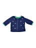 Little Me 100% Cotton Blue 3/4 Sleeve Top 0-3 MO / 3 MO - photo 1