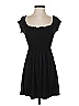 ASOS Solid Black Casual Dress Size 4 - photo 1