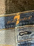 7 For All Mankind Stripes Blue Jeans Size 32 waist - photo 4