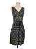 Max Studio Argyle Black Casual Dress Size XS - photo 1