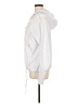 Zyia Active 100% Polyester White Windbreaker Size L - photo 5