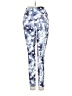Bally Total Fitness Print Blue Active Pants Size S - photo 2