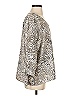 Chico's 100% Polyester Animal Print Silver Long Sleeve Blouse Size XL (3) - photo 4