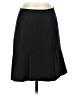 J.Crew 100% Wool Solid Black Wool Skirt Size 2 - photo 1